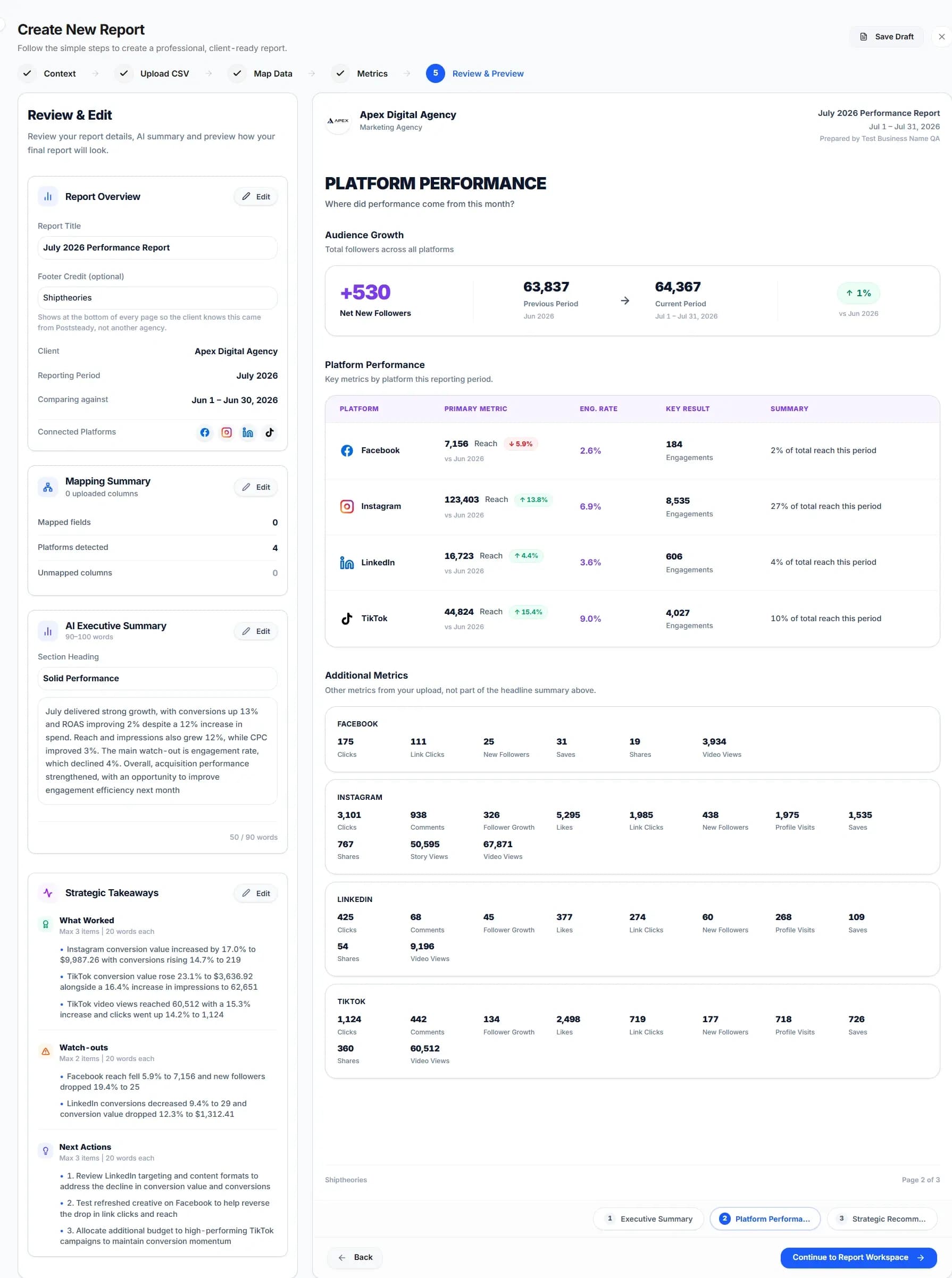 175 column names, mapped without you touching a dropdown.